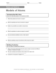 Models Atoms - Hardy Science