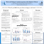 Music and feelings of emotion in persons with Alzheimer`s Disease