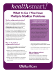 HealthSmart! What to Do if You Have Multiple Medical Problems