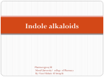 Indole alkaloids