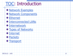 EECS 122 Communications Networks