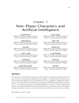 Non-Player Characters and Artificial Intelligence