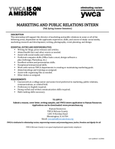 Marketing and Public Relations Intern