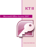 Microsoft Office Access 2007 (or Access) is known as a