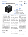 Meyer Sound MM-4XP Rental Spec Sheet