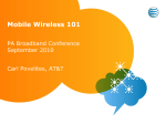 Mobile Wireless 101