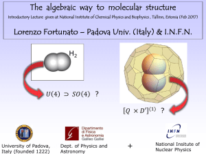 L. Fortunato - INFN Padova