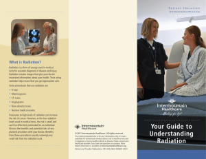 Radiation Your Guide to Understanding