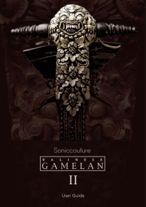 SC Balinese Gamelan Guide.pages