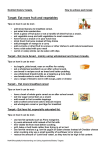 Nat 4and 5 Hospitality Scottish Dietary Targets