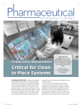 Critical for Clean- in-Place Systems