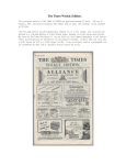 The Times Weekly Edition