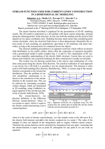 current fuction usage for current lines construction in 2d models