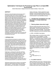 Optimization Techniques for Processing Large Files in an OpenVMS