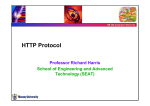 HTTP Protocol - School of Engineering and Advanced Technology