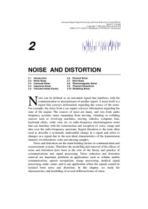 noise and distortion
