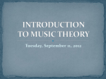 FLATS… - Introduction to Music Theory