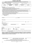 cancer claim form - Snohomish County