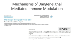 Mechanisms of Danger-signal mediated Immune Modulation