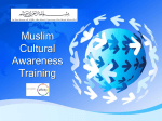 Muslim Cultural Awareness Training