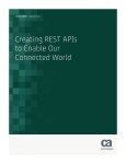 Creating REST APIs to Enable Our Connected