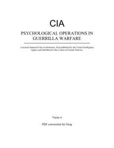 psychological operations in guerrilla warfare