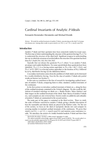 Cardinal Invariants of Analytic P-Ideals