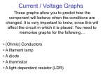 Current / Voltage Graphs