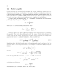 4.2 Path Lengths