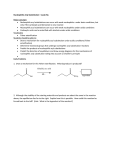 Addition/elimination under acidic conditions