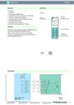 LB1108A Digital Input Connection Assembly Function Features