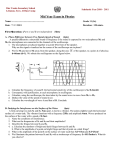 Experimental Verification of Work Energy Theorem