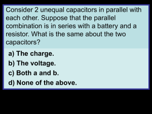 a) Just connect the appropriate number of the 10mF capacitors in