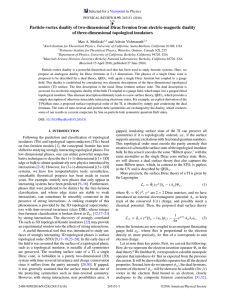 Particle-vortex duality of two-dimensional Dirac fermion from electric
