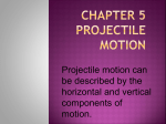 5.4 Projectile Motion