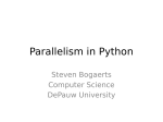 Parallelism in Python