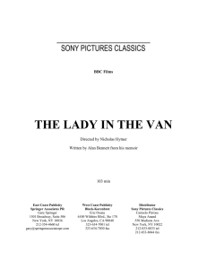 Press Kit - Sony Pictures Classics