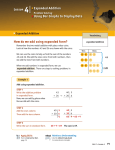 How do we add using expanded form? Lesson 4 Expanded