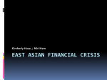 East asian financial crisis