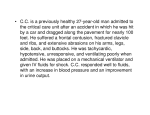 • C.C. is a previously healthy 27-year