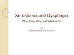 Xerostomia and Dysphagia