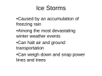 Ice Storms - Atmospheric and Oceanic Sciences