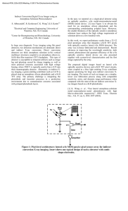 Indirect Conversion Digital X-ray Imager using an Amorphous