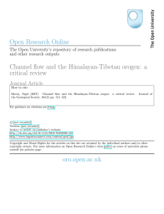 Channel flow and the Himalayan-Tibetan orogen: a critical review