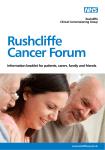 Rushcliffe Cancer Forum