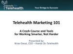 Telehealth Marketing 101 - Northwest Regional Telehealth