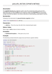 java.util.Vector.copyInto(Object[] anArray) Method