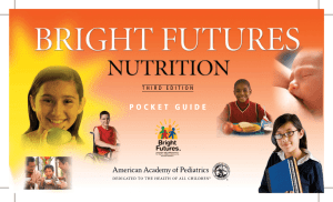 Nutrition Pocket Guide - Bright Futures