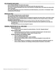 General properties of reflexes and polysynaptic reflex arcs