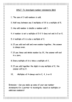 WALT: To investigate number statements (MA) 1. The sum of 3 odd